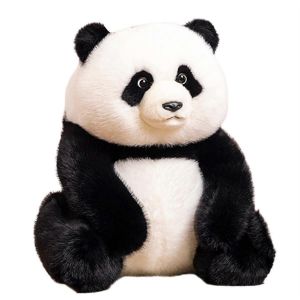Peluche Panda G&eacute;ant R&eacute;aliste Et Mignon Pour B&eacute;b&eacute;, Jouet De Simulation D'animal Panda, Poup&eacute;e Douce, Oreiller Pour Enfants B - Neuf