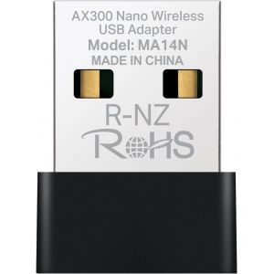 ASFASFq-Mercusys TP-Link MA14N AX300 WiFi 6 WiFi USB, Clé WiFi pour PC Fixe, 287Mbps sur 2.4GHz, Adaptateur WiFi USB pour Windows 11/10/7, Design Nano - Neuf