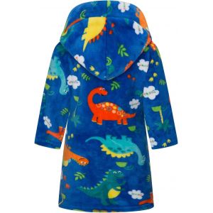 Tzf-Enfants Peignoir De Bain Garçons Filles À Capuche Robe De Chambre Doux Pyjamas Vêtements De Nuit Adolescent Imprimé Animal Polaire Avoir Ceinture Et Poche Bébé Tout-Petits 1 2 3 4 5 6 7 Ans - Neuf