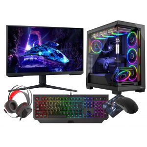 VIST Stellar PC Gaming Ryzen 7 8700F - RAM 32Go - RTX 5070 - SSD 1To M.2 - WIFI - LCD 24 180Hz - Windows 11 Pro - Neuf