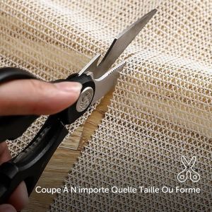Tapis antid&eacute;rapant 120 x 200 cm, multifonctionnel et d&eacute;coupable, pour moquette, tiroirs, &eacute;tag&egrave;res et plateaux. - Neuf