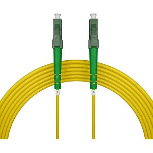 Câble à fibre optique LC/APC vers LC/APC de 15 m|Compatible Telekom,Vodafone,1&1,Fritzbox,etc.|Câble fibre optique LWL Simplex Singlemode OS2 FTTH - Neuf
