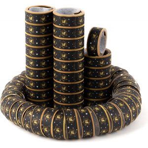 Deco anniversaire 18 ans serpentins noir/dor&iquest;&iquest; - D&iquest;&iquest;coration e pour un 18 ans anniversaire garcon et fille - Neuf