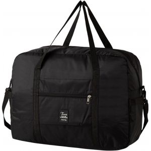 KALANKA-Sac cabine, 45 x 36 x 20 cm pour Easyjet Airlines, sac fourre-tout de voyage pliable sous le siège pour homme et femme, Noir , Organiseur de voyage - Neuf