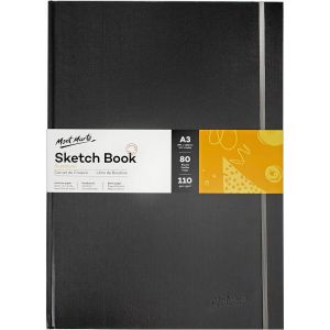Mont Marte Carnet De Dessin A3 -80 Feuilles - 110 G/M² - Papier De Haute Qualité - Sketchbook Idéal Pour Les Croquis Et Les Dessins - Neuf