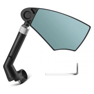 Antireflet V&eacute;lo Miroir Guidon De L'arri&egrave;re Vue De Large Gamme De Droite De Montage Pour Les V&eacute;los Et Les Scooters &Eacute;lectriques - Neuf