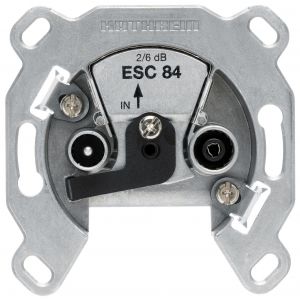 Kathrein ESC 84 boitier de prise de courant Argent - Neuf