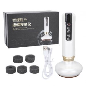 Ensemble de ventouses electriques pour massage des meridiens clairs, appareil de ventouses a pression negative intelligent et rechargeable a 12 vitesses - Neuf