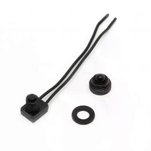 12V étanche bouton-poussoir on-off avec 4 fils moto voiture bateau 1Pc - Neuf