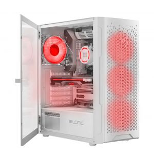 VIST White PC Gaming Ryzen 5 5500 - RAM 32Go - RTX 5060 - SSD 1To M.2 - WIFI - Windows 11 Pro - Neuf