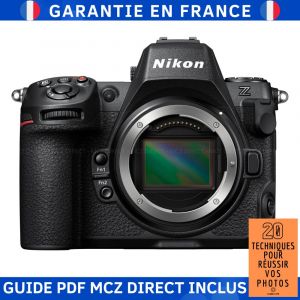 Nikon Z8 Bo&icirc;tier Nu + Guide PDF MCZ DIRECT '20 TECHNIQUES POUR R&Eacute;USSIR VOS PHOTOS - Neuf
