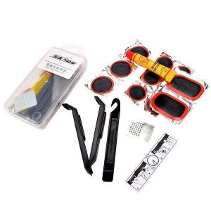 Kit De R&eacute;paration De Pneus De V&eacute;lo Professionnel - Ensemble D'outils Durables Et Portables Pour Des R&eacute;parations Rapides En Cas De Crevaison - Id&eacute;al Pour Les Cyclistes Et Les M&eacute;caniciens - Neuf