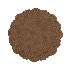 Set De Table Rond Lavable Matelass&eacute; Coton - Neuf