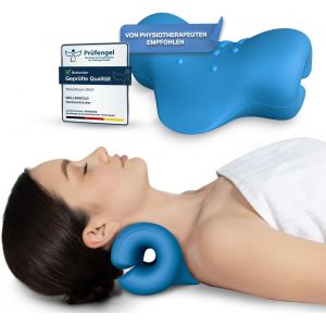 Ulteronixshop-Coussin De Relaxation Pour La Nuque Et Les &Eacute;paules, &Eacute;tirement De La Nuque (Cyan) - Neuf