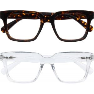 Kalanka-Era Lunette Anti Lumiere Bleue Femme & Homme - Lunette Loupe Ecran/Gaming - Lunettes Surdimensionn&eacute;es - Anti-&Eacute;blouissement Anti-Reflet Protection Uv - Neuf