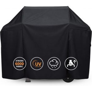 Ulteronixshop-Grisun Housse de barbecue 129 cm &iquest; 7139 &iquest; Housse de barbecue &agrave; gaz pour barbecue Weber Spirit II 300 et Spirit 300 Series &iquest; Housse de barbecue pour barbecue Spirit I&II 310, E310, 310, - Neuf