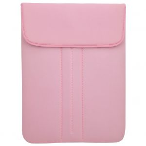 Housse de protection pour ordinateur portable 15,6 pouces, en coton rose clair, compatible avec MacBook Air Pro - Neuf