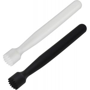 Pilon À Cocktail 2 Pièces Pilon À Glace Hygiénique Facile À Utiliser Et À Nettoyer Pour Déboguer De Délicieux Cocktails Boissons Et Jus Outil Idéal Pour La Famille Et Les Bars Longueur 8,1 Pouces - Neuf