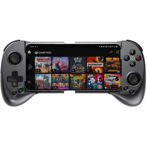Menette T&eacute;l&eacute;phone Android/Ios, Menette Smartphone Avec Hauteur Du Joystick R&eacute;glable Pour Xbox Cloud Steam Link Geforce Now Mfi Arcade Game (Argent) - Neuf