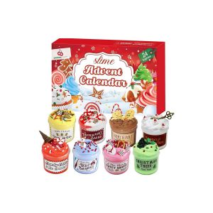 Calendrier de l'Avent Slime and Charm 2024 - 24 jours de surprises amusantes pour le compte &agrave; rebours de No&euml;l - Neuf