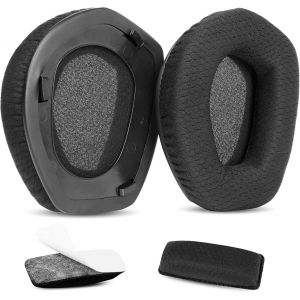 LORANKA-Coussinets et Serre-t&ecirc;te de Remplacement compatibles avec Les Coussinets du Casque Sennheiser RS165 RS175 RS185 RS195 HDR165 HDR175 HDR185 HDR195 TR165/175/185/195 avec Tissu Respirant - Neuf