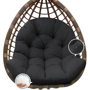 Ulteronixshop-Coussin De Rechange Imperm&eacute;able Pour Balancelle De Jardin, 120 X 84 X 18 Cm D'&eacute;paisseur, Coussin Amovible Avec Attaches Pour Balancelle De Jardin, Cocon, Chaise Hamac En Forme D'?Uf, No - Neuf