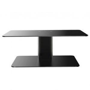 Support d'ecran reglable en hauteur, antiderapant, ergonomique, pour differentes tailles d'ecran, noir - Neuf
