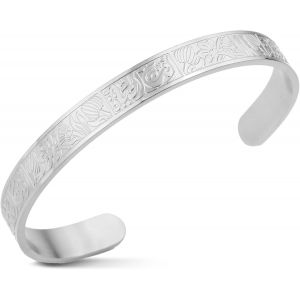 Eryi-Bracelet Ayatul Kursi Pour Femme Et Homme Cadeau Islamique Bracelets Musulmans Allah Coran Calligraphie Arabe Fleur De Lotus Bijoux Islamiques Pour L'aïd Et Le Ramadan - Neuf