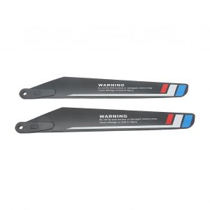 2pcs rc h&eacute;licopt&egrave;re lame principale durable en plastique couleurs vives V912 lame principale d'h&eacute;licopt&egrave;re pour Wltoys V912 V912 A - Neuf