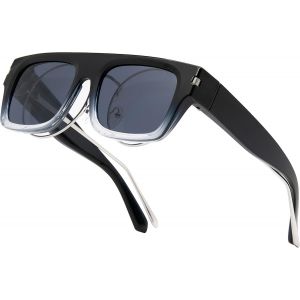 Surlunettes De Soleil Polarisées Pour Homme Femme Lunettes De Soleil À Enfiler Lunettes De Soleil Pour Lunettes De Vue Pour Conduite Sport Peche - Neuf