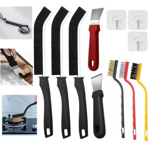 De Nettoyage Des Interstices,Lot De 11 Multifonctionnelle Nettoyage Salle De Bain,Joint Carrelage,A Joint Pour Cuisine,Maison,Bain,Toilette,Rainure Fenetre - Neuf