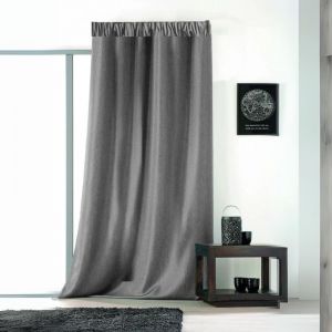 Rideau Uni Avec Galon Fronceur - Neuf