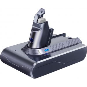 6000Mah Batterie Pour Dyson V6 Dc62 Dc59 Dc61 Dc58 Dc72 Dc74 Aspirateur À Main Remplacement Batterie Pour Dyson Sv03 Sv09 Sv05 Sv06 Sv07, Avec 2 Filtre Et 1 Brosse[SSE7111567] - Neuf