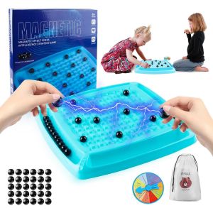 Sansh-Echec Mmagnetique, Jeu Echec Magnetique Contient 30 Pièces, Échiquier Magnétique, Magnetic Jeu, Jeux Parents-Enfants, Jeux Familiaux, Jeux De Société - Neuf