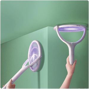 5 in 1 Multifunctional Electric Fly Killer Insect Racket - Anti-Wasp, Mosquito Lamp, Suitable for the Family Room - Neuf