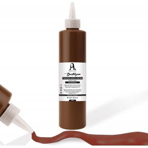 Teinture pour tissu 500 ml. Teinture textile r&iquest;&iquest;sistante au lavage. Teinture pour tissus clairs. Lavable en machine, r&iquest;&iquest;sistante au lavage, marron - Neuf