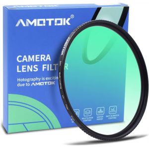 Filtre UV ultra fin de 82 mm, 16 filtres UV HD/imperméable/résistant aux rayures avec verre optique + cadre en alliage d'aluminium pour tout objectif d'appareil photo de 82 mm (82 mm).[S1974] - Neuf