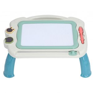 Planche A Dessin Magnetique Reutilisable, Coloree Et Effacable, Avec Pieds Pour Enfants De 3 Ans Et Plus, Couleur Gris-Vert Chinois Avec Pieds - Neuf