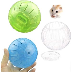 Roue De Balle De Hamster,3 Pièces Hamster Exercice Ballon Gym Hamsters Roue Running - Neuf