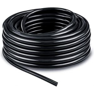 Micro tube d'irrigation goutte à goutte, diamètre intérieur 4 mm/diamètre extérieur 6 mm, tuyau d'arrosage pour système d'irrigation automatique, tuyau d'irrigation flexible, durable et - Neuf