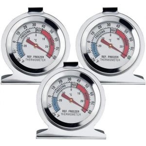3 Pcs Thermomètre De Réfrigérateur Thermomètre De Congélateur Thermomètre Refrigerateur Pour Les Réfrigérateurs Les Congélateurs - Neuf