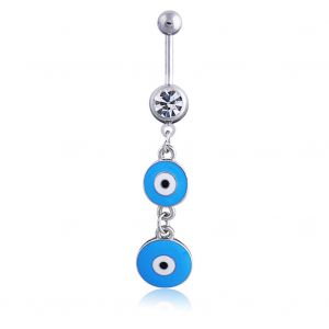 Pendentif Double Oil De Poisson, Anneau De Nombril, Piercing Corporel - Neuf