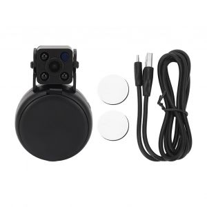 XYONG Camera de securite interieure miniature Wi-Fi, telecommande, vision nocturne, HD 1080p, 5 V, 2 A - Neuf