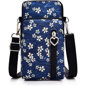 TIANYI-Sac à bandoulière pour femme, pochette étanche pour téléphone, sac à fermeture éclair, petit sac à main à bandoulière pour iPhone 15 Pro Max/15/14/13/12/11, Samsung Galaxy S23 S22 ou téléphone - Neuf