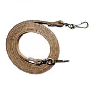 Lani&egrave;re En Cuir Pour Corne D'appel, Mousquetons En Acier - Neuf