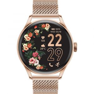 Montre Femme Connectée Ice Watch Ice Smart Two 1.20 Rose Gold Milanese - Neuf