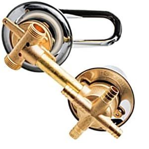 Mitigeur en laiton avec cartouche en céramique, installation 5 voies, poignée épaisse pour une cabine élégante - Neuf