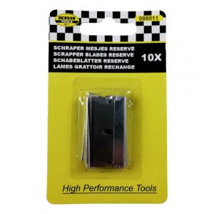 10 Lames de Rechange Recharge Couteau Racloir Cutter Grattoir 2x3,8cm - Neuf