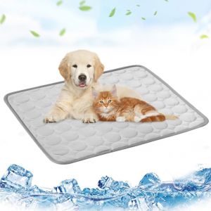 Tapis Rafraîchissant Pour Chien, Coussin Rafraîchissant Pour Animaux De Compagnie, Tapis Rafraîchissant Pour Animaux De Compagnie, Couverture Rafraîchissante, Tapis Doux, Pliable Pour Chien, Pour - Neuf