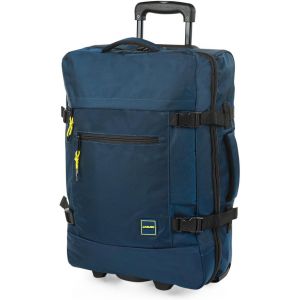 Valise Souple À roulettes Valise Tissu À Roulette Sac De Voyage À roulettes Bagages Cabine Valise Voyage Valise en Tissu Valise 23Kg,Bleu Marine - Neuf